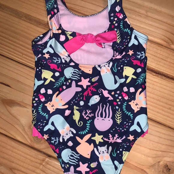 Cat-Mermaid Swimsuit - Picture 2 of 3